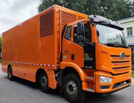 應(yīng)急發(fā)電車(chē)為某公司年會(huì)供電